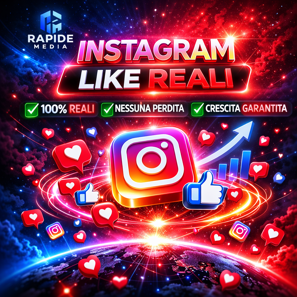 INSTAGRAM LIKE REALI